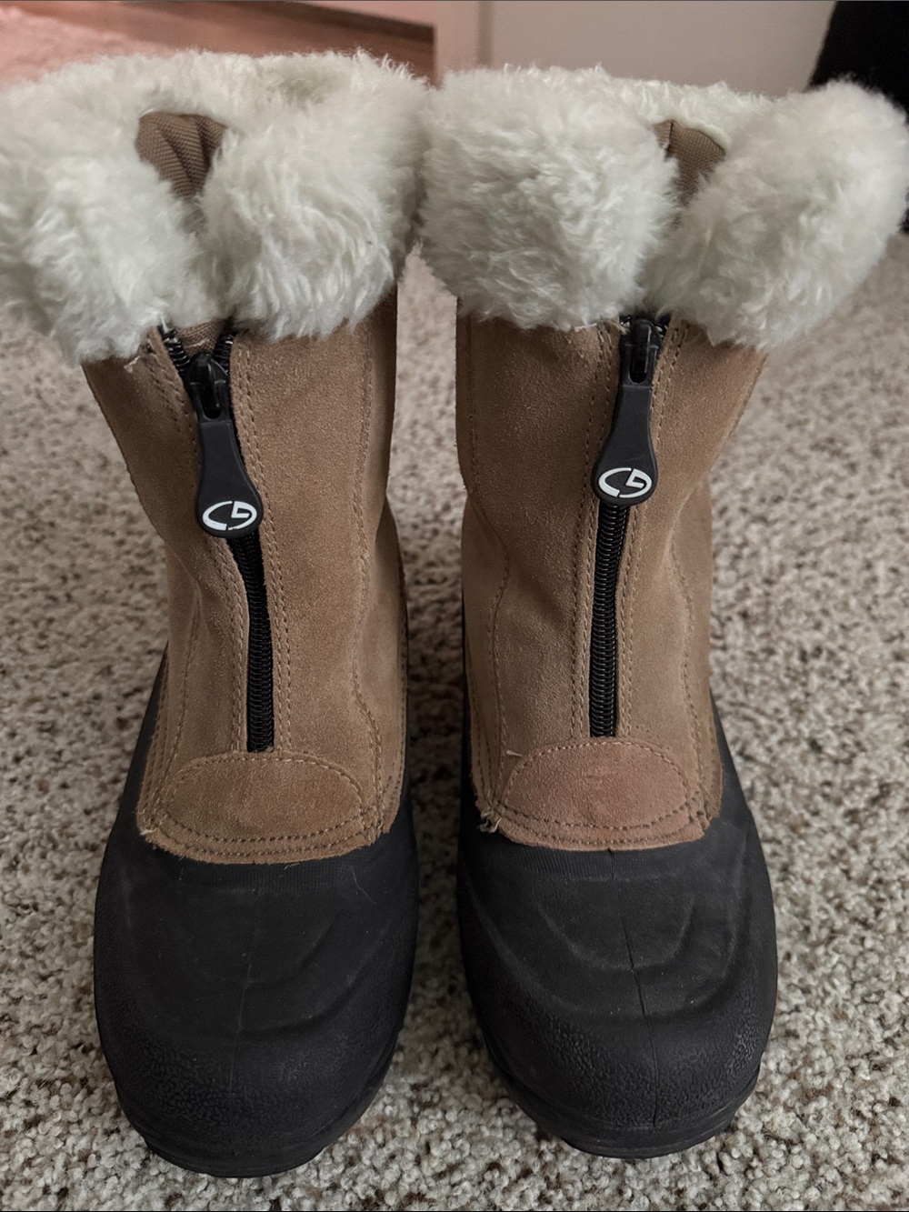 Thermolite Insulated Half Calf Winter Snow Boots - Warm Cozy